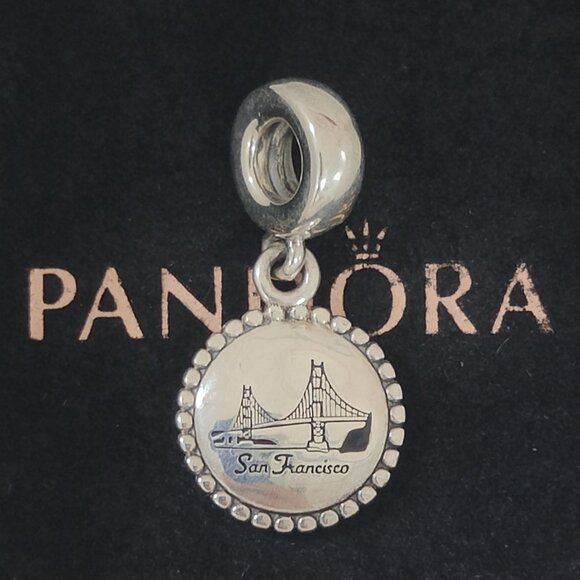 Pandora Jewelry - Pandora San Francisco Bridge Dangle Charm S925 Silver with box